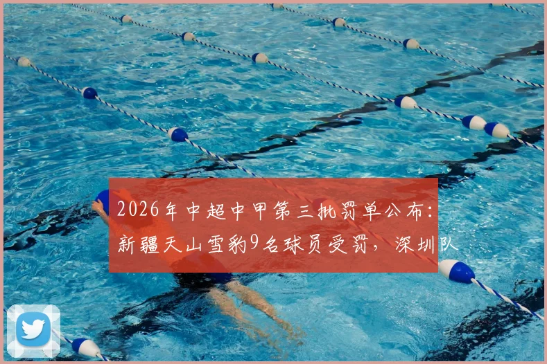 2026年中超中甲第三批罚单公布:新疆天山雪豹9名球员受罚,深圳队7人上榜,联赛纪律整顿持续升级