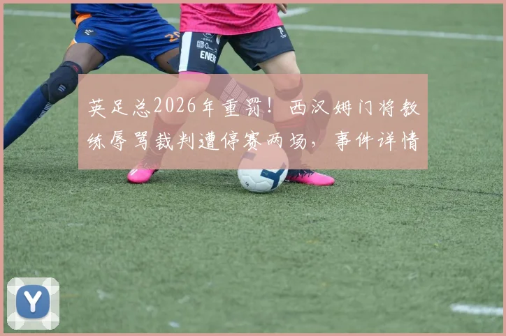 英足总2026年重罚！西汉姆门将教练辱骂裁判遭停赛两场，事件详情与处罚依据深度解读